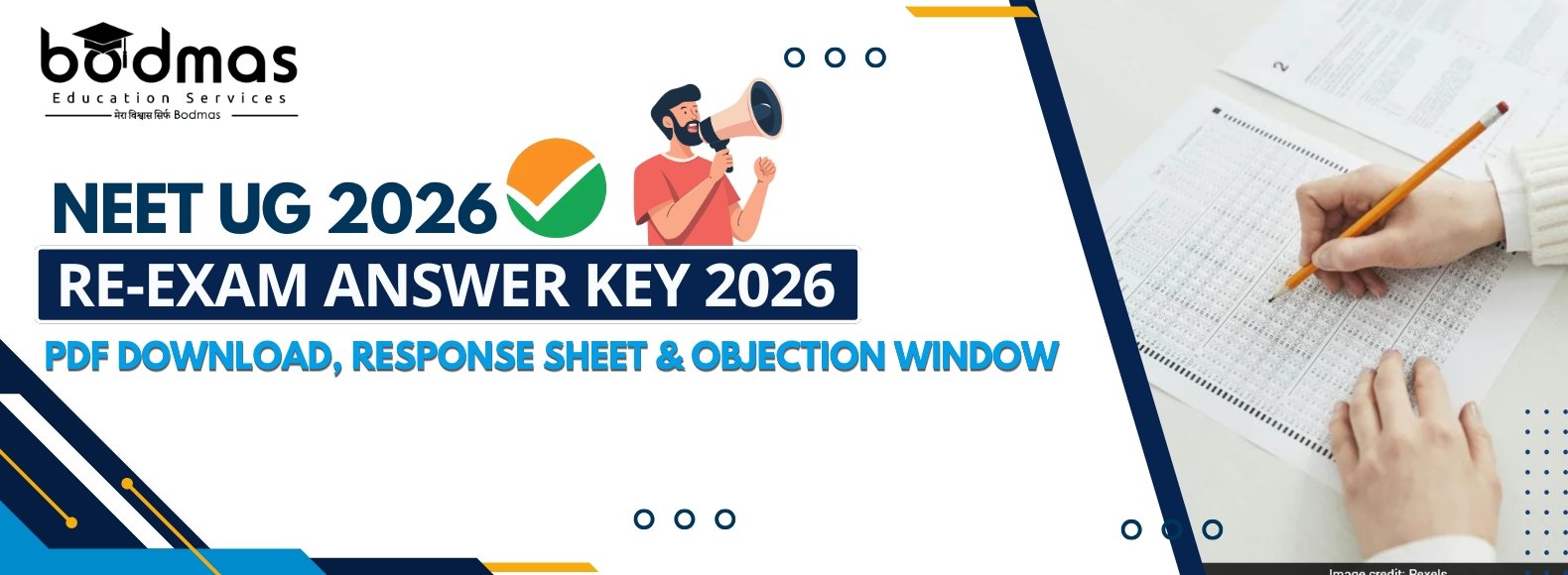 NEET UG 2026 Re-Exam Answer Key Released: Download PDF, Objection Process & Latest Updates